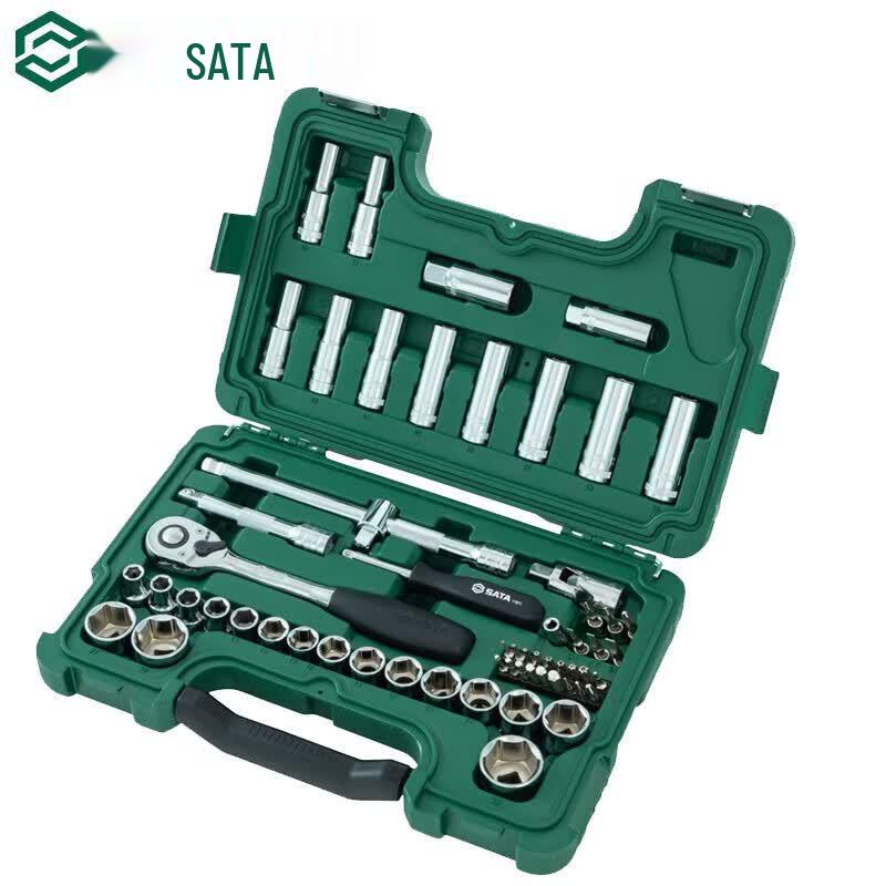SATA 09007 Набор из 60 предметов, 1/2 дюйма, торцевые головки