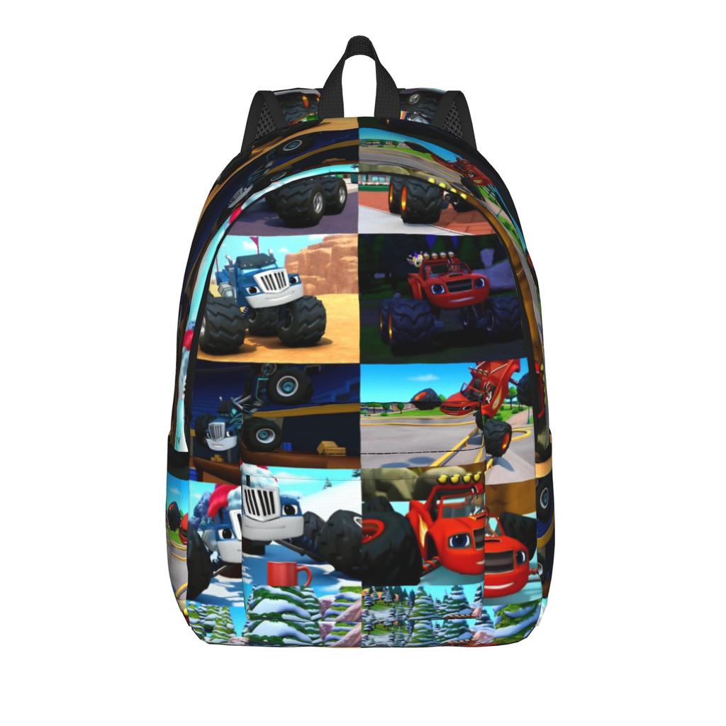 Рыцарь и Машинки Модный Рюкзак Спортивный Школьный Рабочий Daypack для Мужчин Женщин Колледжа Наплечная Сумка