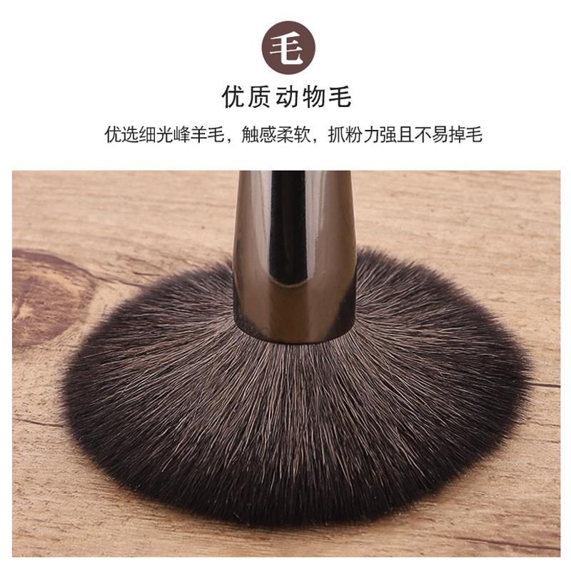 15PCS Professional Makeup Brushes Set Real Animal Hair Eye Face Blending Artist