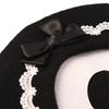 Warm Girl Lace Bow Hat Sweet Beanie Cap Y2k Painter Hat  Cosplay