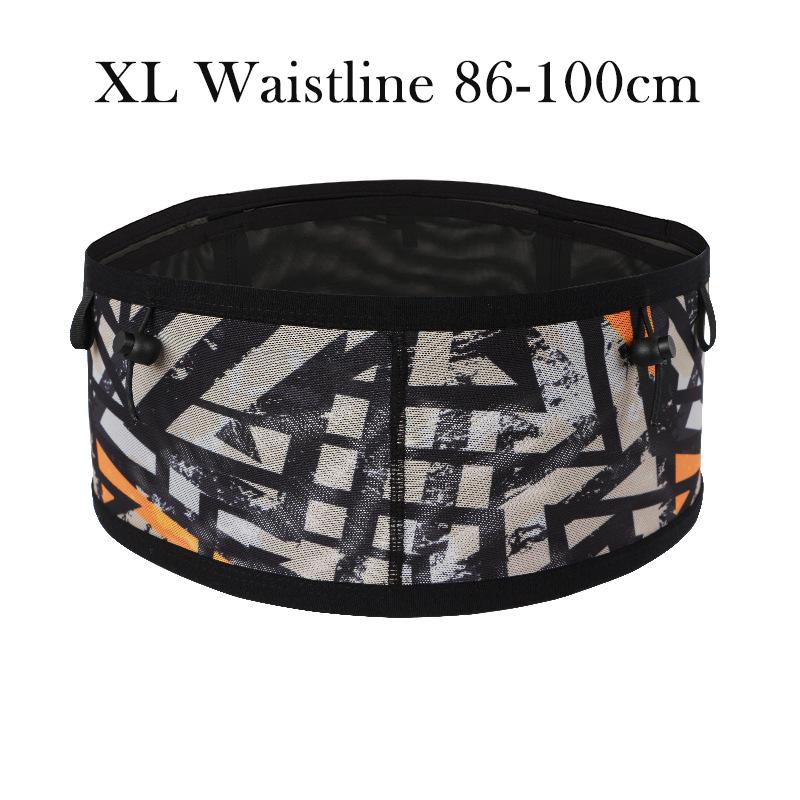 Многофункциональная поясная сумка для бега с эластичной сеткой Плотно прилегающая сумка для мобильного телефона Многофункциональная сумка большой вместимости для езды на велосипеде для горной воды