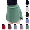 Женская юбка повседневная с высокой талией сексуальная однотонная юбка сексуальная юбка для йоги