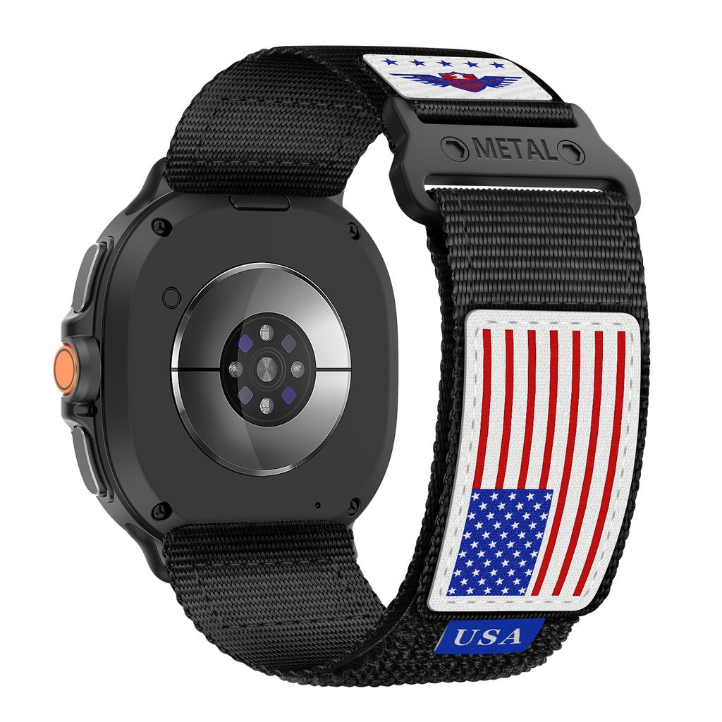 Rugged Nylon Straps For Samsung Galaxy Watch 8/8 classic40mm 44mm 46mm Sport belt correa pulseira Bracelet Galaxy Watch 8 Band