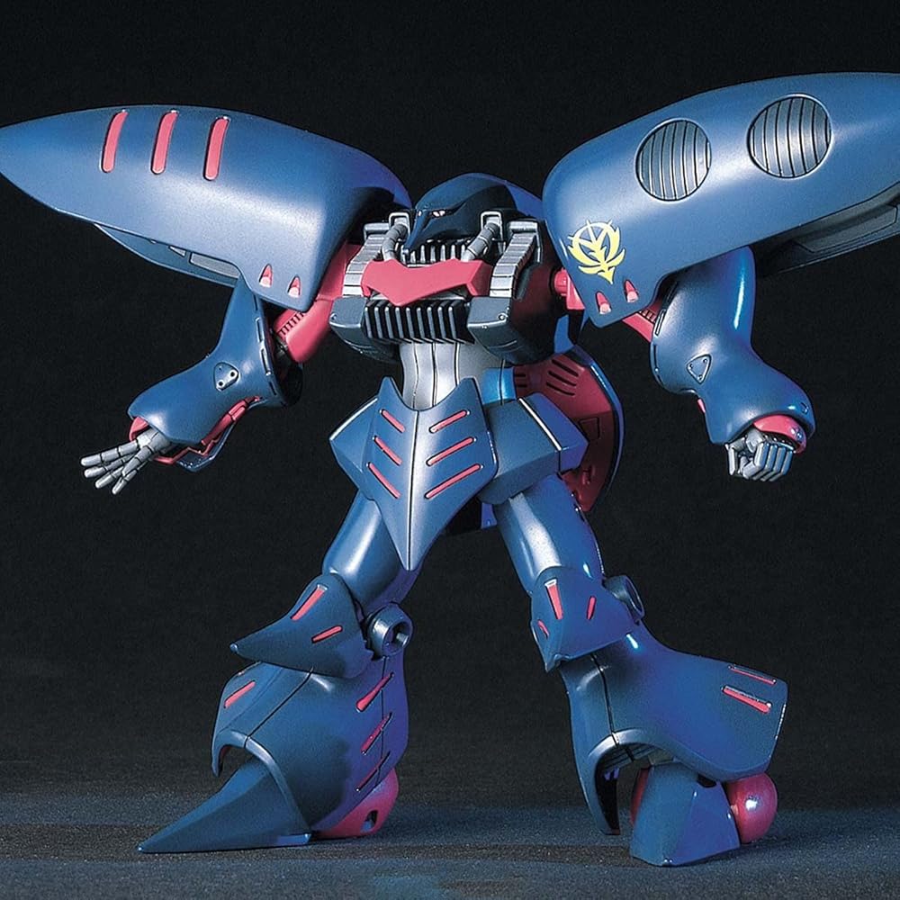 HGUC Мобильный костюм ZZ Gundam Qubeley Mk-II 1/144 Масштаб Пластиковая модель-конструктор с цветовой кодировкой