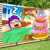 Мультяшная Игра Lankybox День Рождения Фото Фон Вечеринка Дети Семейный Портрет Декор Задник Фотостудия