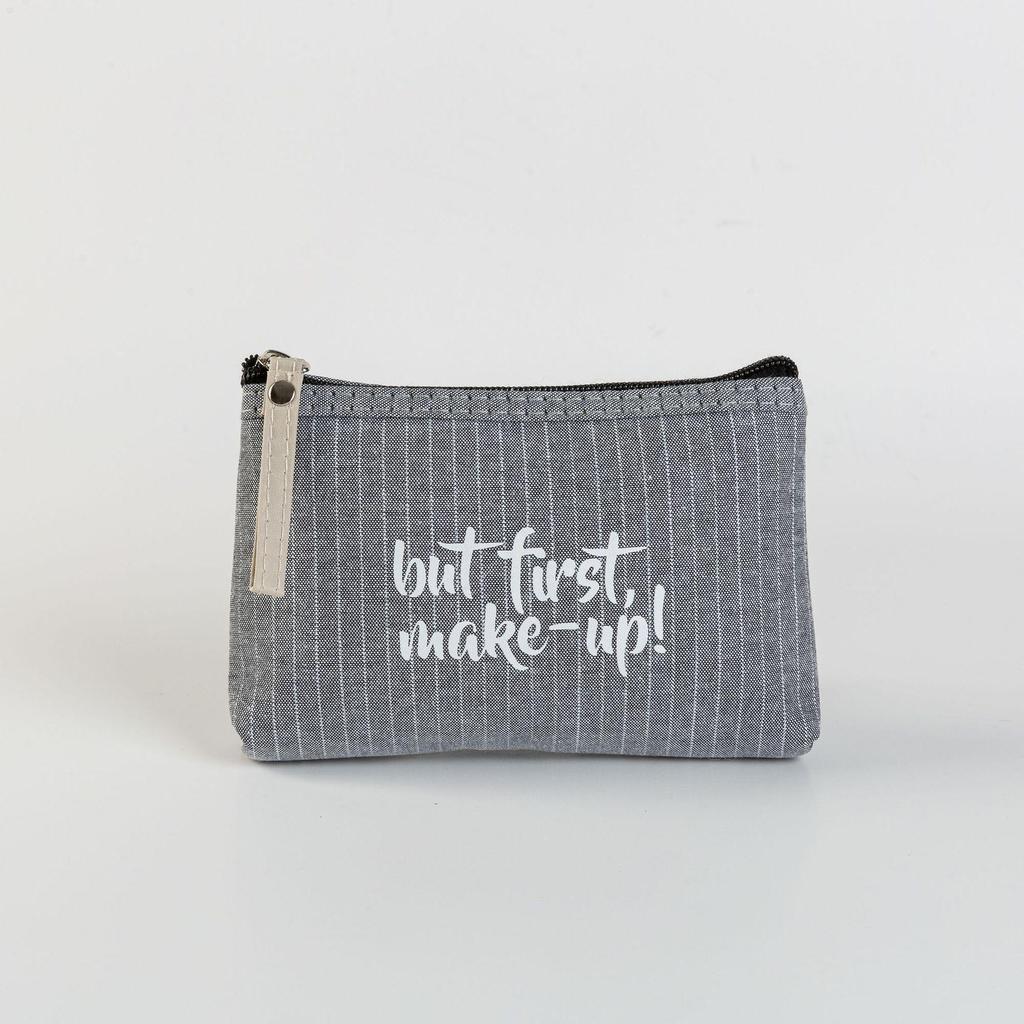 Женская переносная косметичка на молнии и кошелек для монет