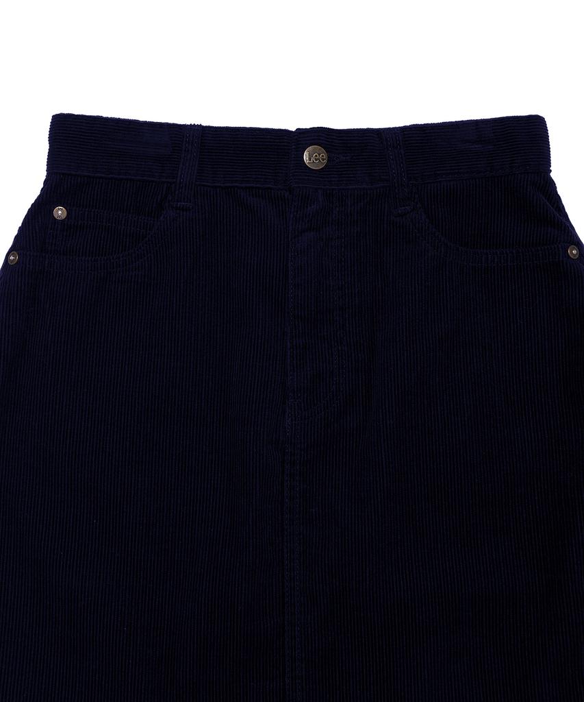 Lee Corduroy Mini Skirt Navy