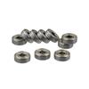 10PCs Miniature Roller for Steel Carbon 3D Bore 608ZZ Bearing Groove Ball