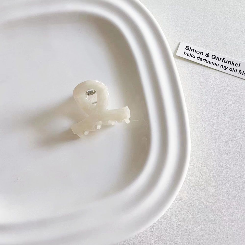 Acetate Printing Korean Style Barrette Women Hair Accessories Small Hair Claw Cute Hairpin