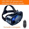 VR виртуальная реальность 3d очки коробка стерео VR шлем для Ios Android Smartphoireless рокер подходит для игр и фильмов