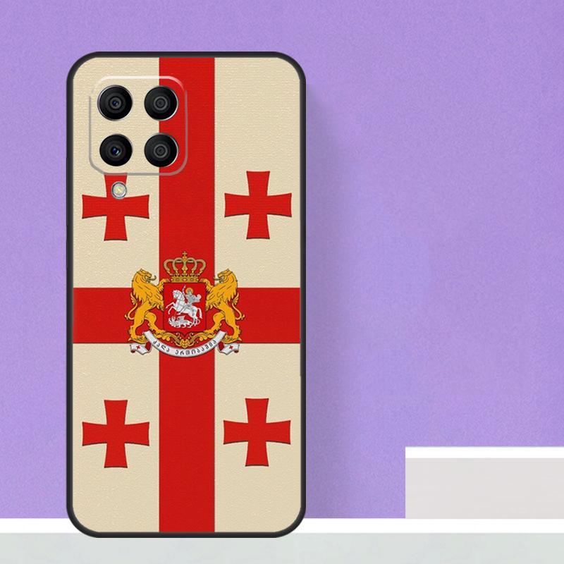 Грузинский гранж-флаг для Samsung Galaxy M21 M51 M12 M32 M52 M13 M23 M33 M53 M34 M54 M30s M31s M15 M55 M20 чехол