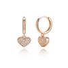 CRANNE 14K Twin Club Earrings (Gold Pin) C24EGP198