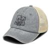 Black Bears Family Printed Baseball Hat Adjustable Inelastic Trendy Vintage Sporting Cap For Women Unisex Outdoor Travel Hiking