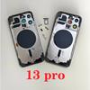 Задняя крышка OEM для iPhone 13 Pro Max 12 Mini 11 SE3 14 Pro max Задний корпус С бесплатными подарками, Рамка задней крышки + Задняя крышка + Боковые кнопки