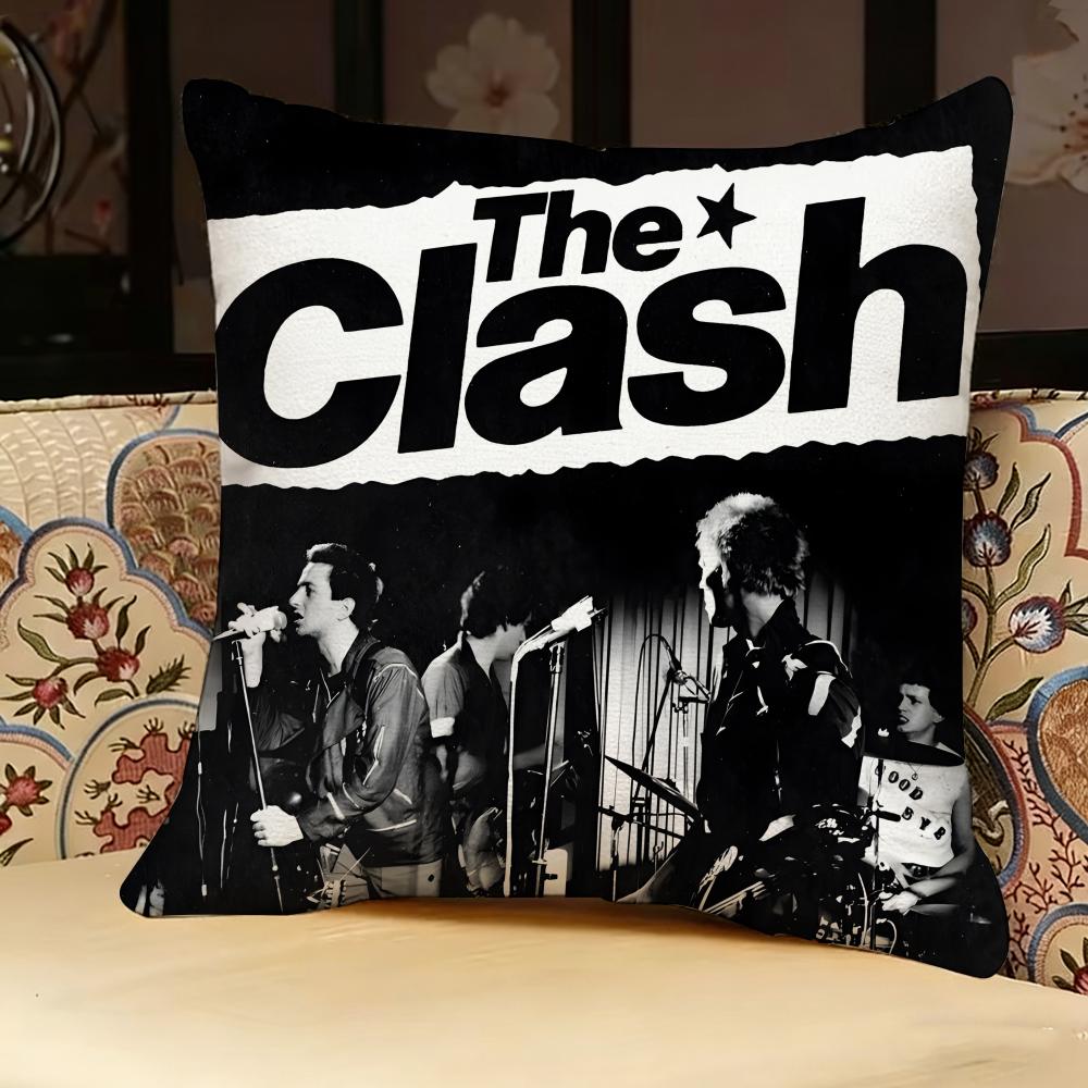 The Clash Pillow Case Pillowcase Doublesided Printed Sofa Cushion Bedroom Headboard Pillow