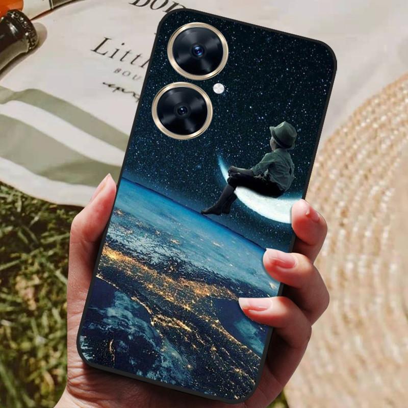 For Funda Huawei Nova 11i Case Soft Silicone Wolf Back Cover Phone Cases for Huawei Nova 11i MAO-LX9 Case Nova11i 11 i Coque