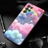 Phone Case For Samsung Galaxy S25 S24 S23 S22 S21 Ultra S24 S23 S22 S21 S25 Plus S24 S25 FE Rainbow clouds