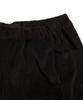 COTTON BELL Volume Pleated Corduroy Pants - Black