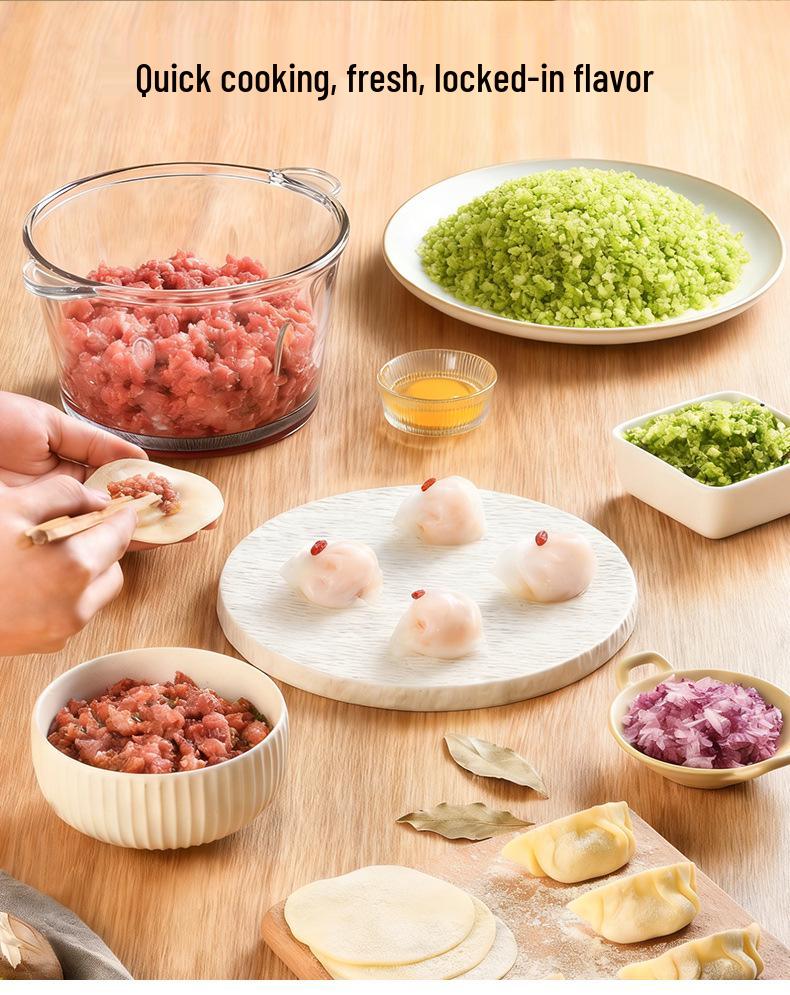 Многофункциональная электрическая мясорубка и измельчитель овощей Xinfei из нержавеющей стали для домашнего и коммерческого использования