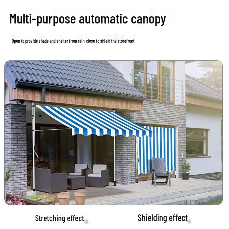 Ret retractable Wall-Mounted Awning