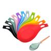 1pcs Spoon Holder Silicone Heat Resistant Spoon Rest Utensil Spatula Holder Gadget Kitchen Storage Home Kitchen Tool Garden