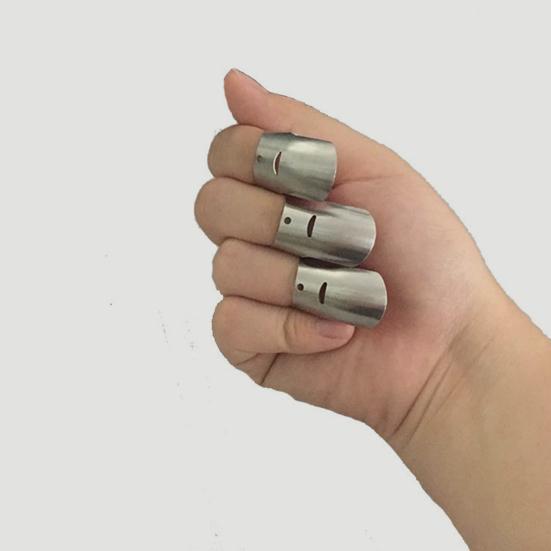 4 шт., защита для пальцев, пищевая защита от ржавчины, защита для пальцев из нержавеющей стали, нарезка, предотвращение травм, инструменты для дома