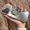 Роскошный титановый металлический цветной магнитный чехол для iPhone 16 15 14 13 12 11 Pro Max Plus, чехол для беспроводной зарядки Magsafe