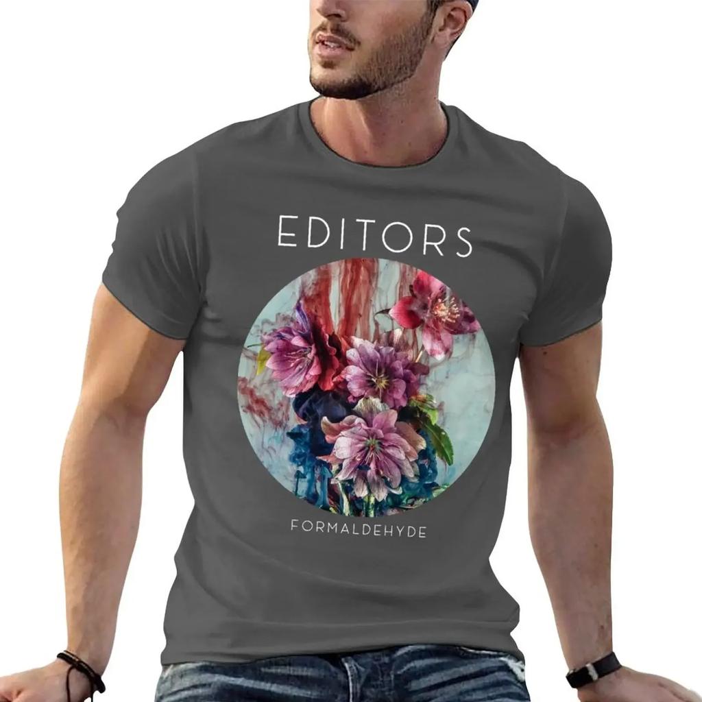 EDITORS BAND TShirt summer top blue archive boys animal print sweat Unisexs graphic tshirts pack
