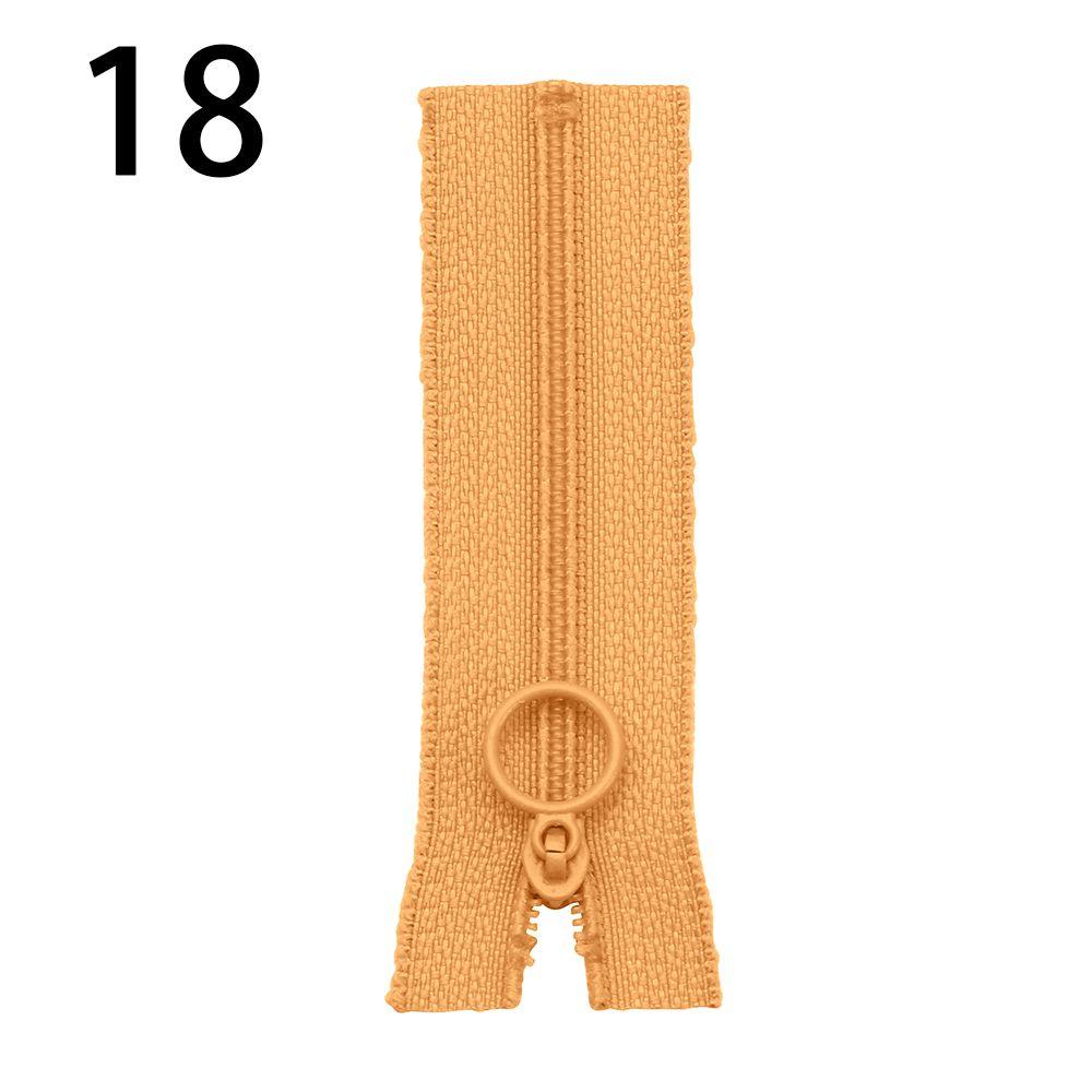 Head 20 Colors Doll Clothing Zippers Garment Applique Handmade Sewing Scrapbooking Mini Zipper