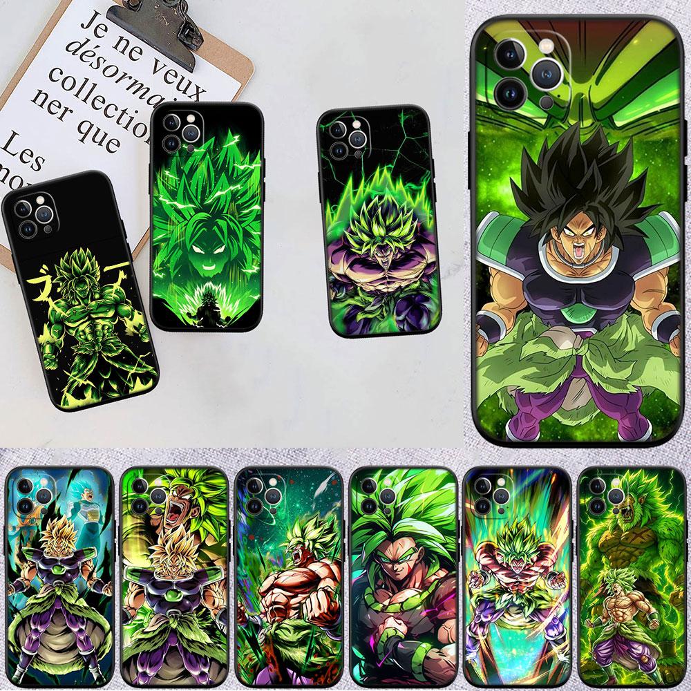 PP27 Dragon Ball BROLY Soft Shell Phone Case for Redmi Note 10 11 12 Pro Max 10S 10C 10T 11A 11S 12S 12C