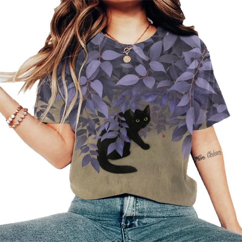 2025 Mens/Womens Comfortable Round Neck Short Sleeve T-Shirt With 3D Digital Print Urban Casual Style