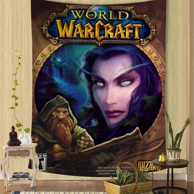 Игровой Мир Warcraft Настенный Гобелен Богемные Настенные Гобелены Мандала Настенное Украшение Домашний Декор