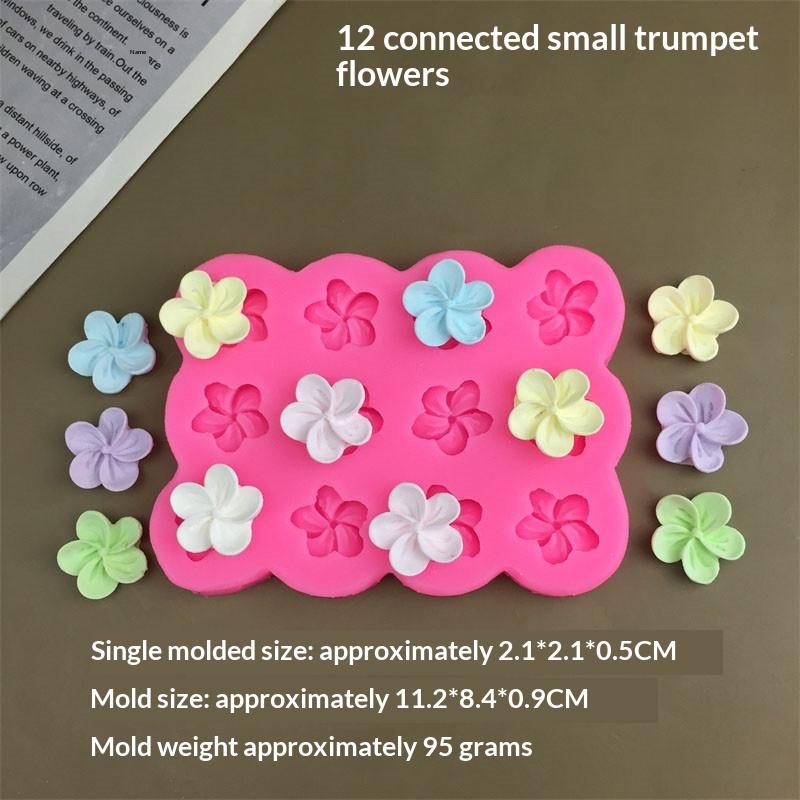 Силиконовая форма 3D Цветок для муссового торта, шоколада, креативная форма для льда, антипригарная, гибкая, для домашней выпечки, украшения