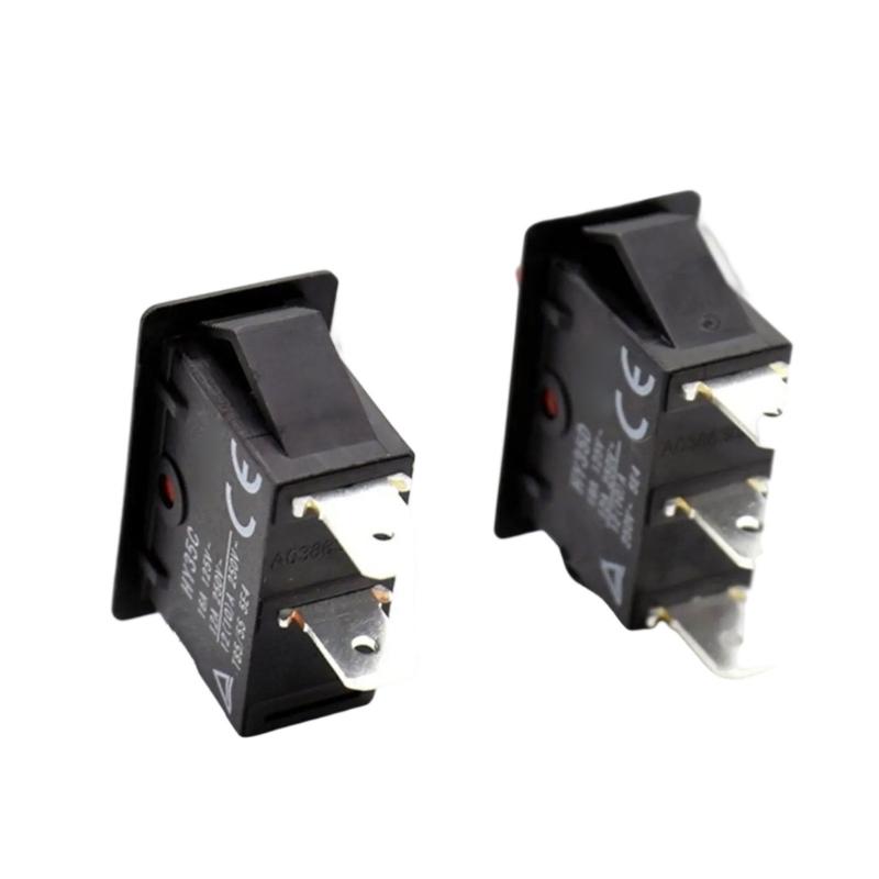 HY35C Тумблеры ВКЛ ВЫКЛ 2 контакта 125/250В 16/12А Удобны для бытовых и промышленных электроприборов