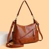 Middle-aged Mother Bag Crossbody Bag Women's Bag Pu Leather Women's Single Shoulder Crossbody Bag