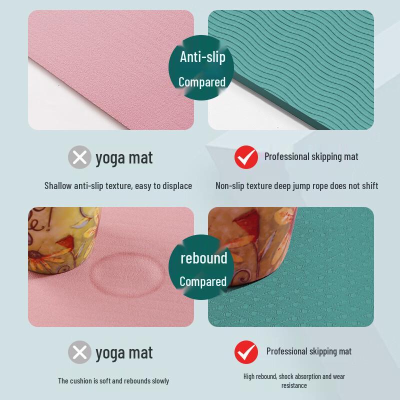 Tie Mu Yun Anti-Slip Silent Jump Rope Mat