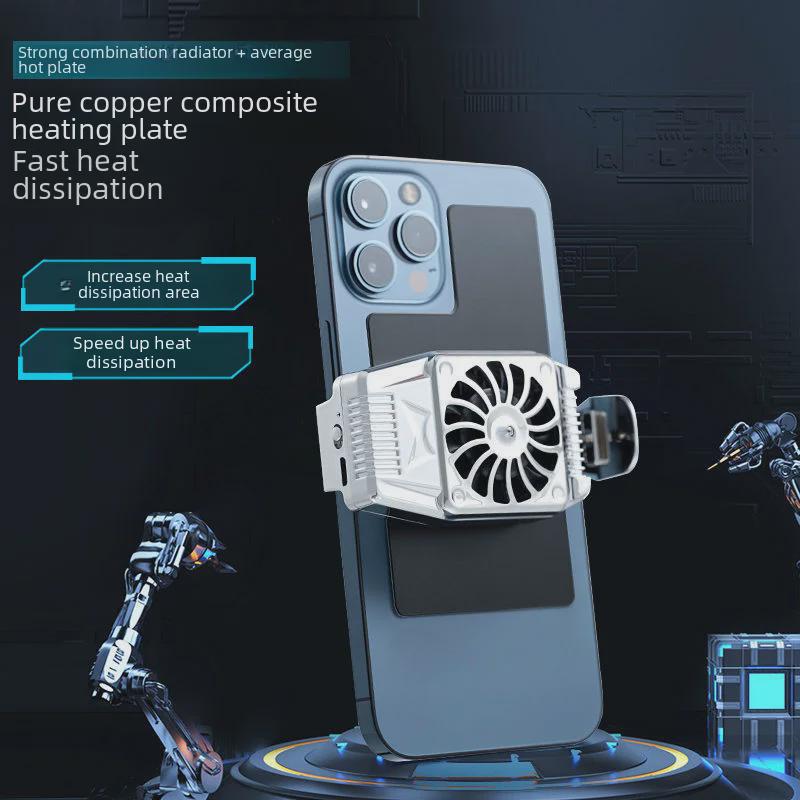 Теплоотвод из меди Arctic Shark: Полупроводниковый радиатор быстрого охлаждения для мобильных телефонов