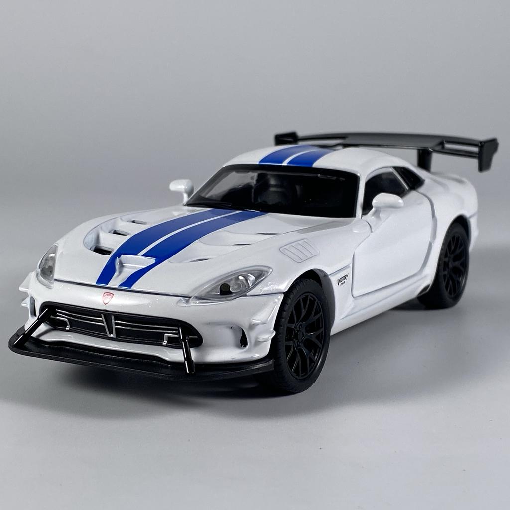 1:32 Dodge Viper ACR Огромный Спортивный Автомобиль Металлический Литой Модель Автомобиля Высокая Симуляция Домашние Модные Игрушки Украшения Праздничный Подарок