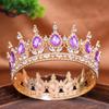 Элегантный Барочный Корона-Диадема для Свадеб и Особых Случаев
