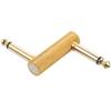 Guitar Pedal Board Connector Z Shape 6.35mm Metal Audio Interface Stable Low Noise Connection for Effects Pedals Patch Cable