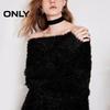 Only Женский весенний свитер 2025 года из мягкого трикотажа с открытыми плечами