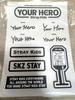 [USED] Stray Kids Your Hero Iron Transfer Sheet