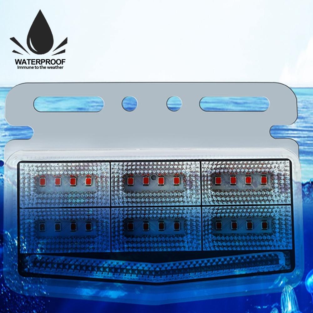 24 В грузовик боковой габаритный указатель поворота 42 светодиода супер яркие огни водонепроницаемый габаритный фонарь для внедорожного грузовика прицеп