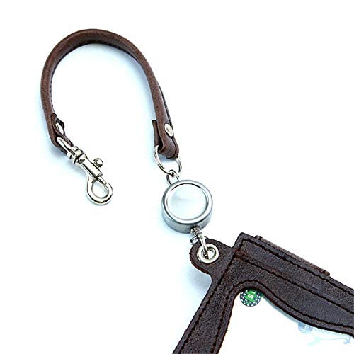 AGILITY affa «Seek» Кожаный пропускной кейс с вытяжным шнуром, вмещает 2 IC-карты