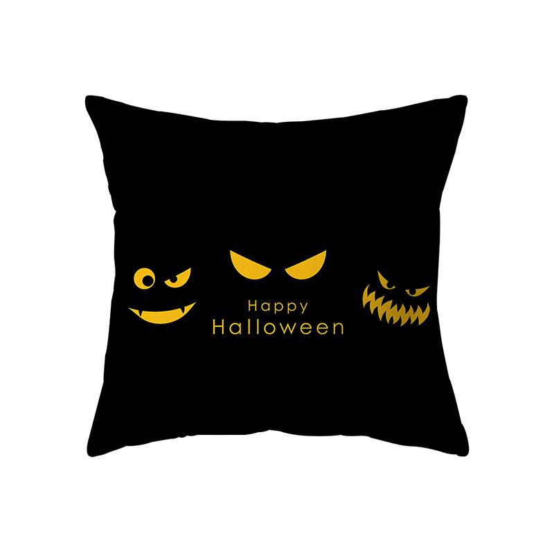 Тыквенный алфавит на тему Хэллоуина Подушка Чехол для дивана Подушка для праздника Подарок Украшение для вечеринки Домашний декор