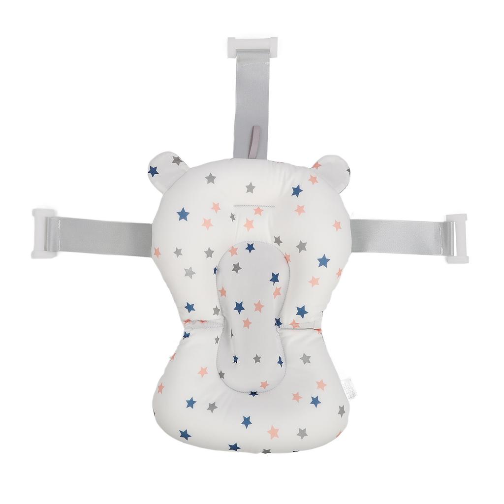 Baby Bathtub Pad Portable Slip Resistance Comfortable Soft Floating Infant Bath Cushion for Baby Shower