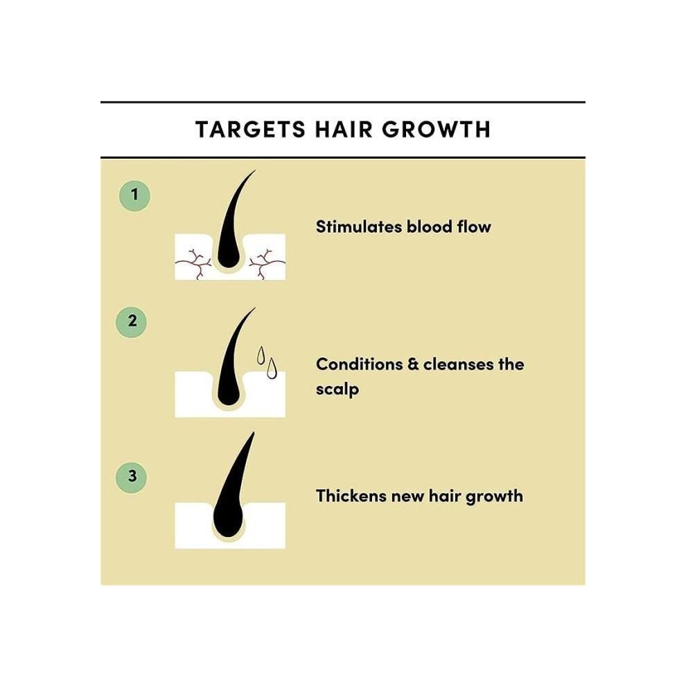 5 Flaschen veganes Bio-Haarwuchsöl, Rosmarinöl für Haarwachstum, Bio-Haarkur 60 ml