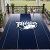 Soft Floor Carpet Leeds Rhinos Pattern Area Rug Decorative Mat For Home Room Decoration