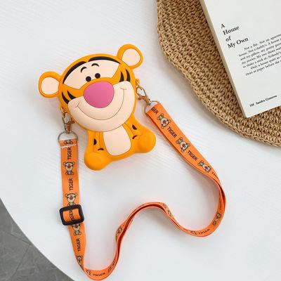 Микки Маус Новый кошелек-монетница Кошелек Минни Сумка-мессенджер на плечо Милый картхолдер Мультяшный силиконовый мешок для хранения Модный