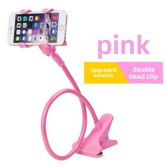 Adjustable Rotating Phone and Tablet Holder for Desktops and Bedsides